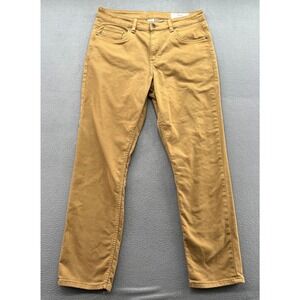 TPJ Jeans Mens 35x32 Tobacco Brown Athletic Fit Straight Leg Five Pocket Chino